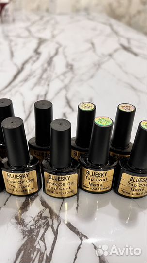 Набор для маникюра, топ, база, праймер