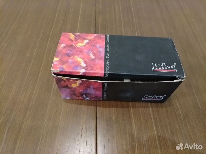 Дверная ручка inku белая с замком