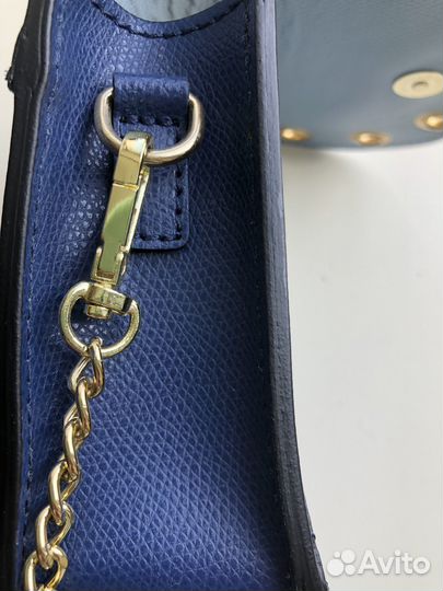 Сумка женская натуральная кожа tosca blue