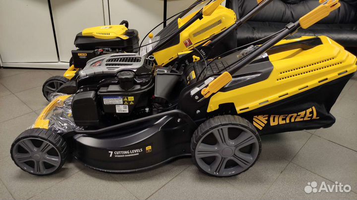 Газонокосилки бензиновые denzel Гарантия 3 года