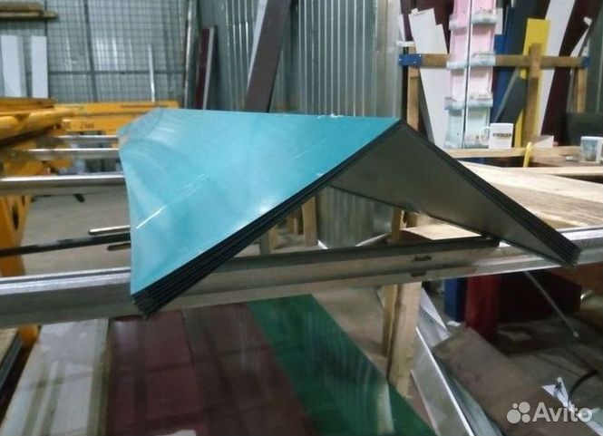 Конек, отлив, откос