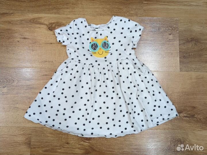 Набор платьев для девочки 86 размер, 2 шт