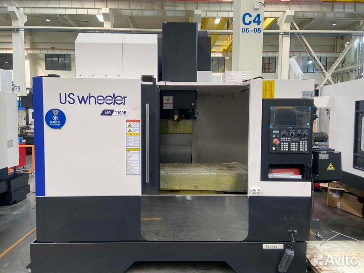 Вертикальный фрезерный станок с чпу US Wheeler EM1