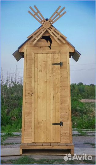 Дачный туалет с дельфином гик 616