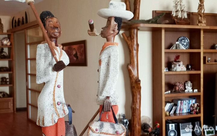 Статуэтки из песка