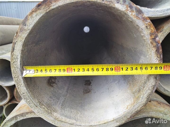 Труба асбестовая б/у 300 мм (4 / 5 / 6 метров)