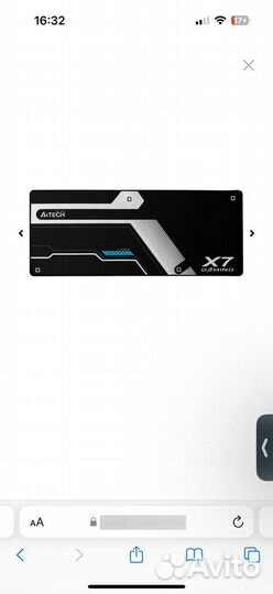 Игровой коврик для мыши A4tech X7 Pad XP-70L