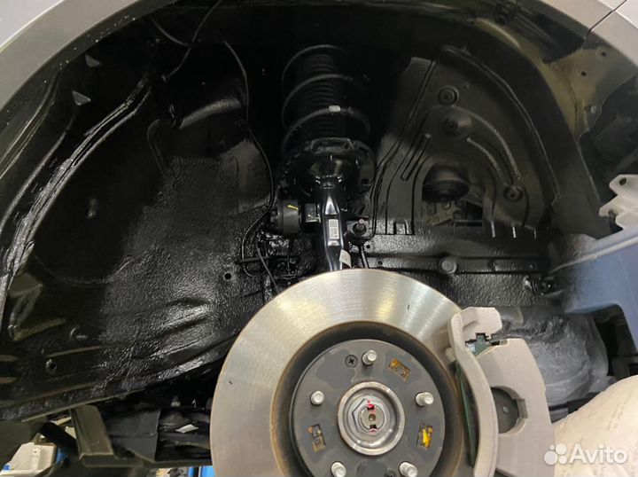 Антикор днища и скрытых полостей