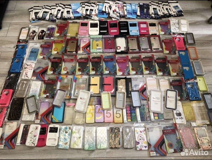 Чехлы+стёкла для айфонов и самсунгов