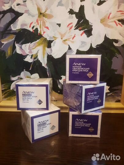 Крем дневной и ночной Anew Avon