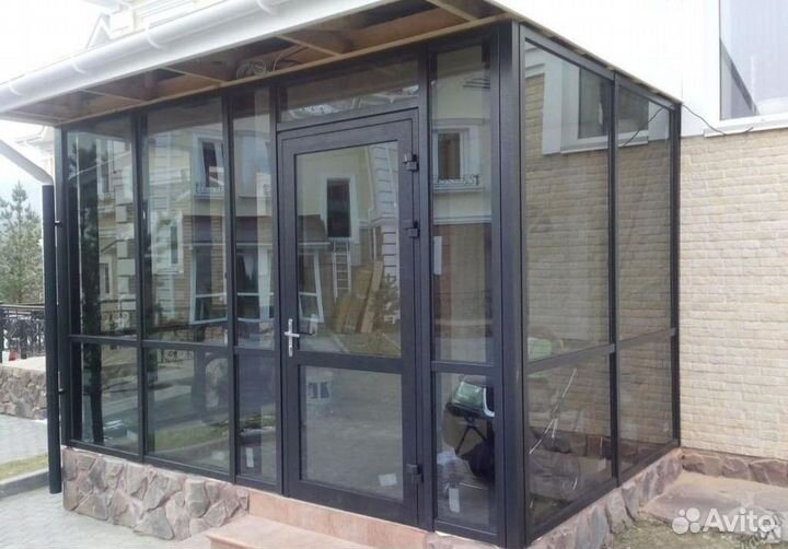 Алюминиевые окна и двери