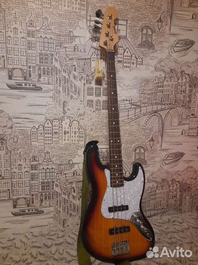Бас гитара homage jazzbass