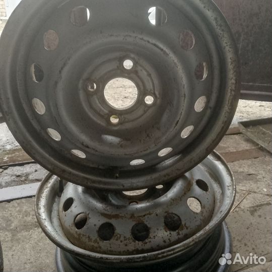 Штампованные диски r14 4x100