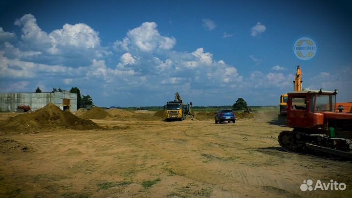 Планировочный грунт от 100 кубометров