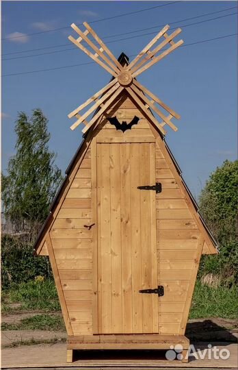 Дачный туалет с установкой PRO884