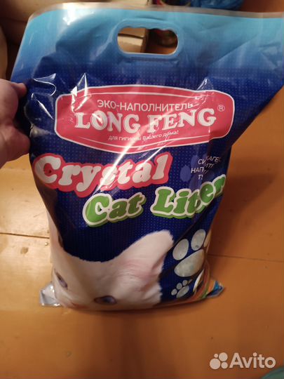 Наполнитель для кошачьего туалета силикагель 10л