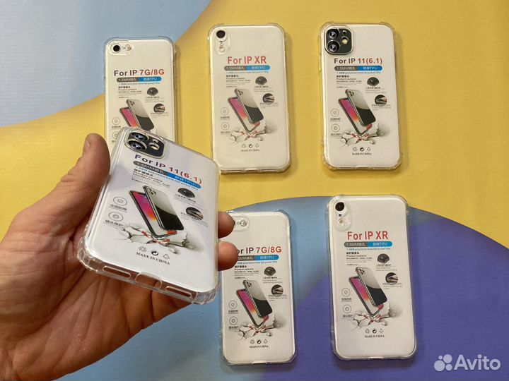 Чехол силиконовый на iPhone 8 / XR / 11
