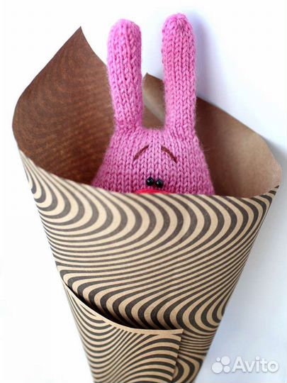 Вязаный Зайка ручная работа