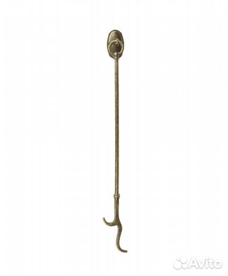 Аксессуары для камина настенные из латуни