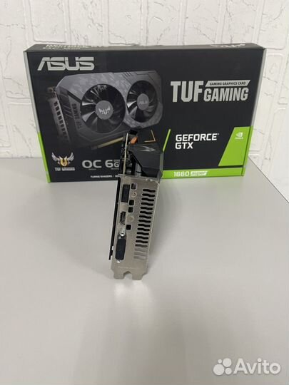 Видеокарта GTX 1660 super 6gb asus TUF