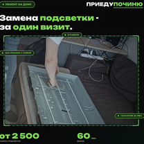 Ремонт телевизоров Солнцево. Подсветка и бп, Москва