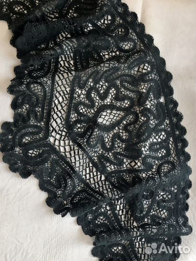 Старинный кружевной платок