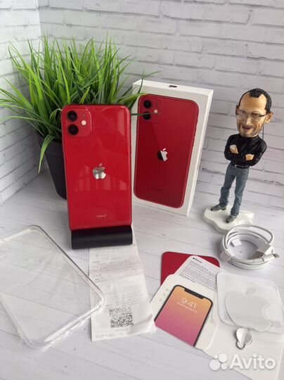 iPhone 11 64gb (идеал, 87 акб)