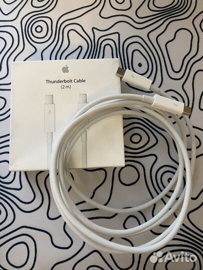 Thunderbolt 2 кабель 2метра