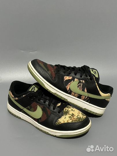 Кроссовки Nike Dunk Low Crazy Camo оригинал