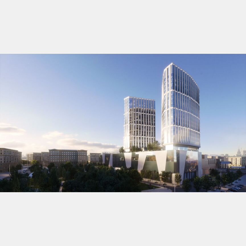 2-к. апартаменты, 77,3 м², 7/21 эт.