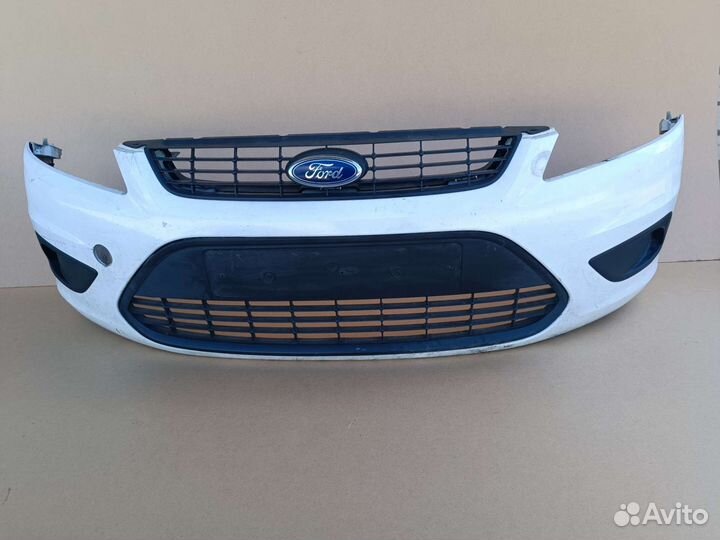 Передний бампер Форд Фокус 2 рестайлинг
