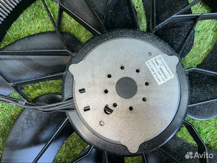 Вентилятор охлаждения радиатора Mercedes С W203