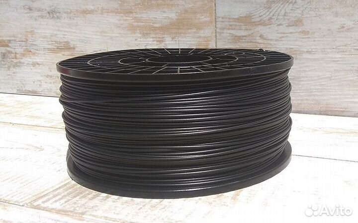 Hips Пластик для 3Д принтера черный 1.75мм