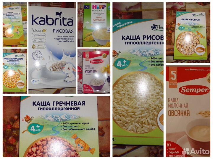 Детское питание печ, каши Fleur Alpine Hipp Semper