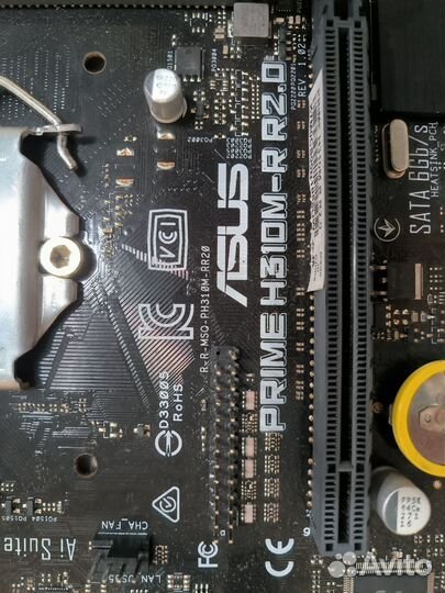 Материнская плата lga 1151 v2 H310M