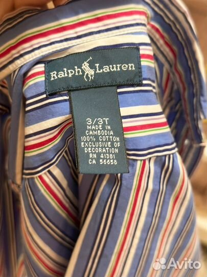 Рубашка Ralph Lauren 98р