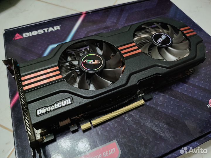 Видеокарта nVidia GeForce GTX560 asus