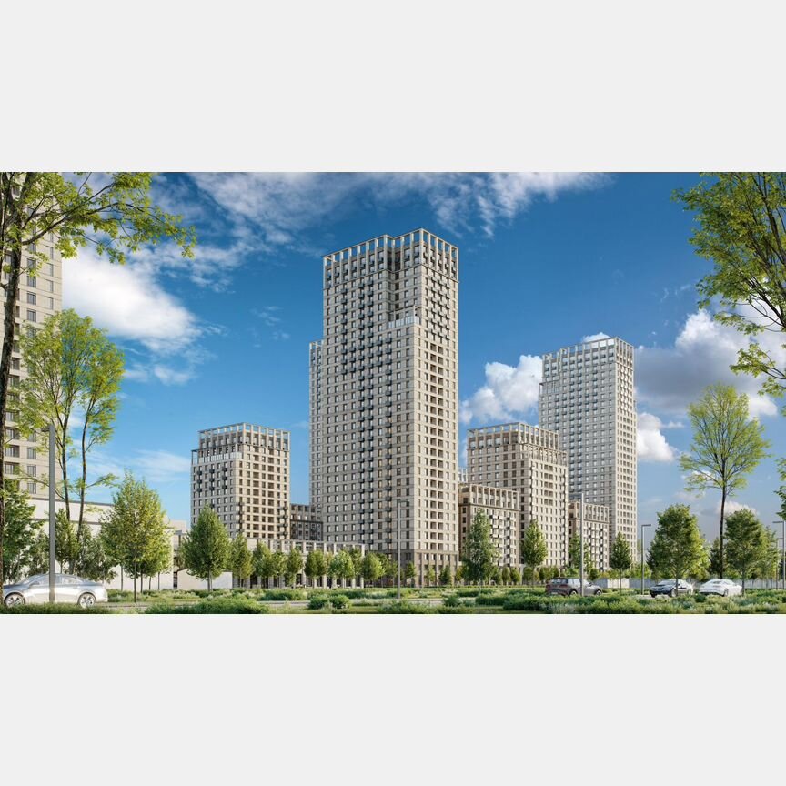 3-к. квартира, 100,3 м², 31/31 эт.