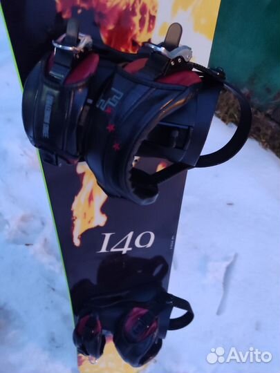 Сноуборд 150 см комплект