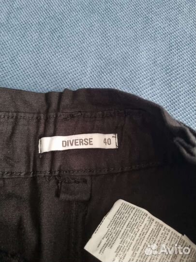 Брюки женские черные, бренд diverse, новые
