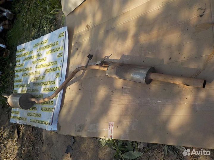 Глушитель основной Renault Sandero II 2014