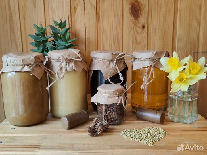 Мёд Алтайский, пыльца, прополис, перга Хмк