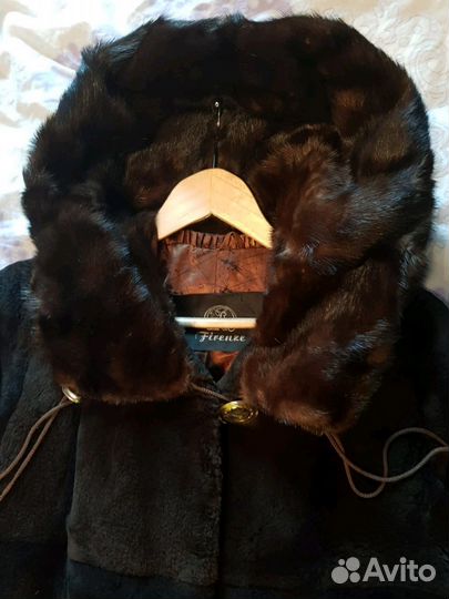 Шуба бобрик &норка