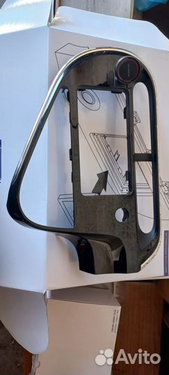 Рамка для 2 din магнитолы на aqua 18г