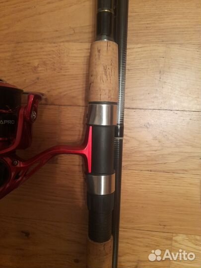 Матчевое удилище с катушкой кайдой