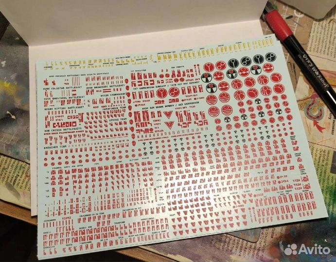 Декали тау (warhammer tau)