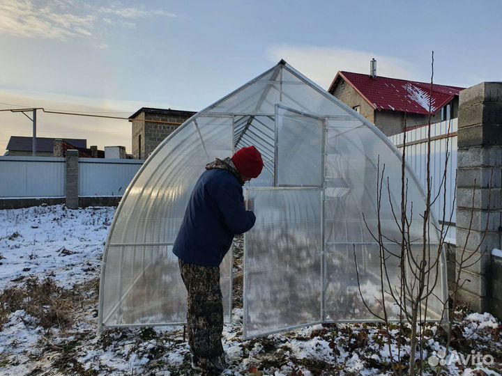 Теплица Капелька шаг дуг 0.65