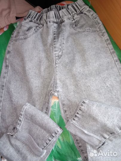 Брюки кожаные пакетом