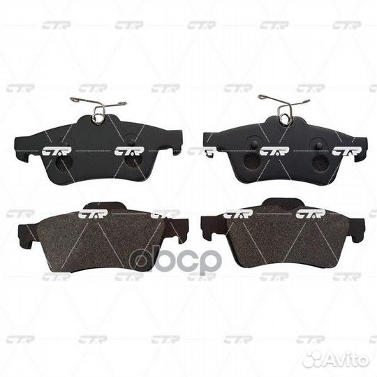 Колодки тормозные дисковые mazda GK0659 gk0659 CTR