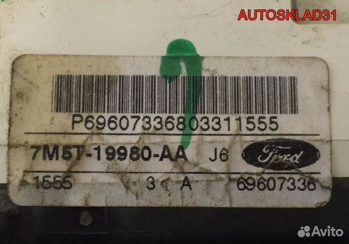 Блок управления печкой Ford Focus 2 7m5t19980aa